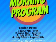 2021 Morning Program flyer