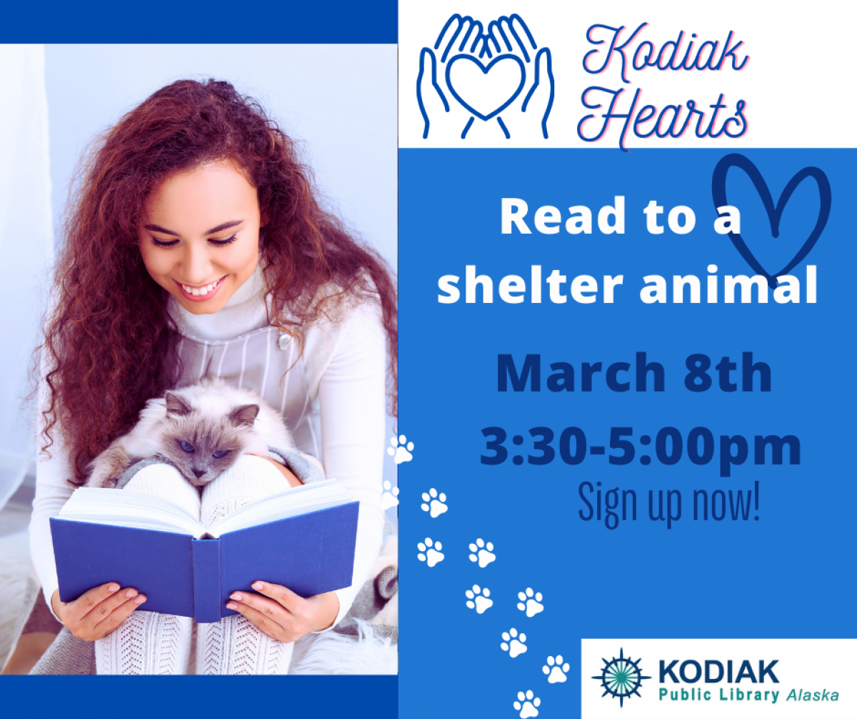 Reading to Shelter Dogs